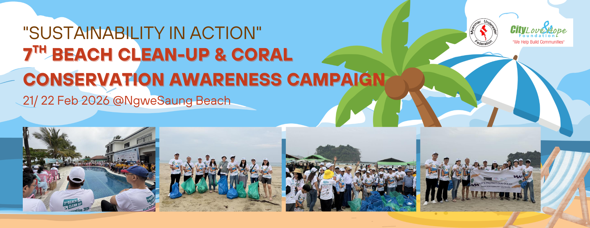Sustainability in Action - 7th Beach Clean-Up & Coral Conservation Awareness Campaign
